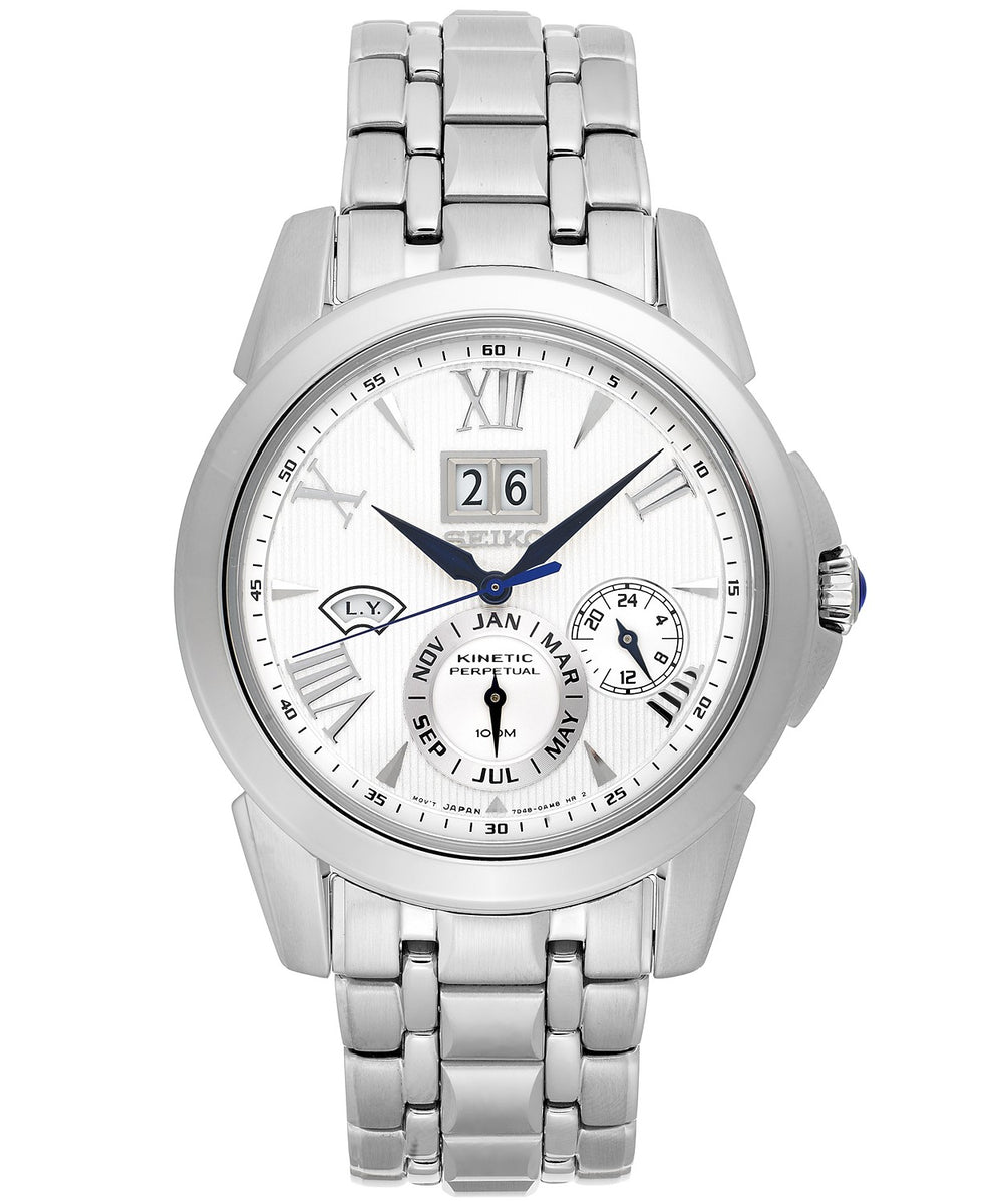 Seiko Le Grand Sport Kinetic Perpetual Calendar SNP065 – Franklin-Stevens Jewelers Seiko Le Grand Sport Kinetic Perpetual Calendar SNP065 – Franklin-Stevens Jewelers