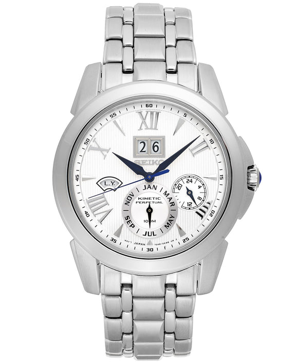 Seiko Le Grand Sport Kinetic Perpetual Calendar SNP065 – Franklin-Stevens Jewelers Seiko le grand sport kinetic perpetual calendar snp065 – franklin-stevens jewelers
