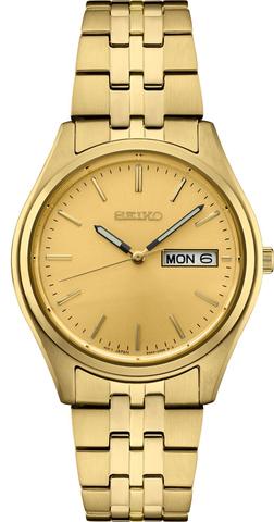 Seiko Men's Essential Champagne Dial Watch - SUR434